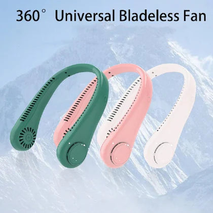 Portable Bladeless Hanging Rechargeable Neck Fan